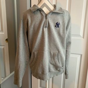 New York Yankees quarter zip sweatshirt